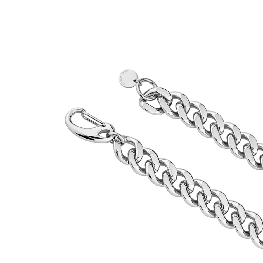 外星人环形吊坠钛钢项链-6