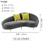 199usd Ngryise 1 Set luxurious 170*85cm two people seat relax sofa