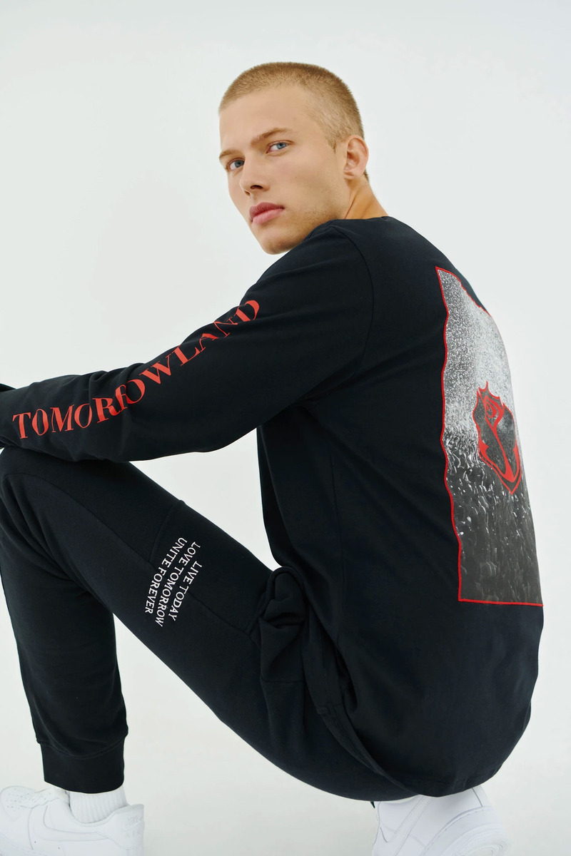 玫瑰园后背T恤-3