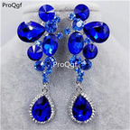 12usd Ngryise 1 Pair 1 Set luxurious korean star like earring