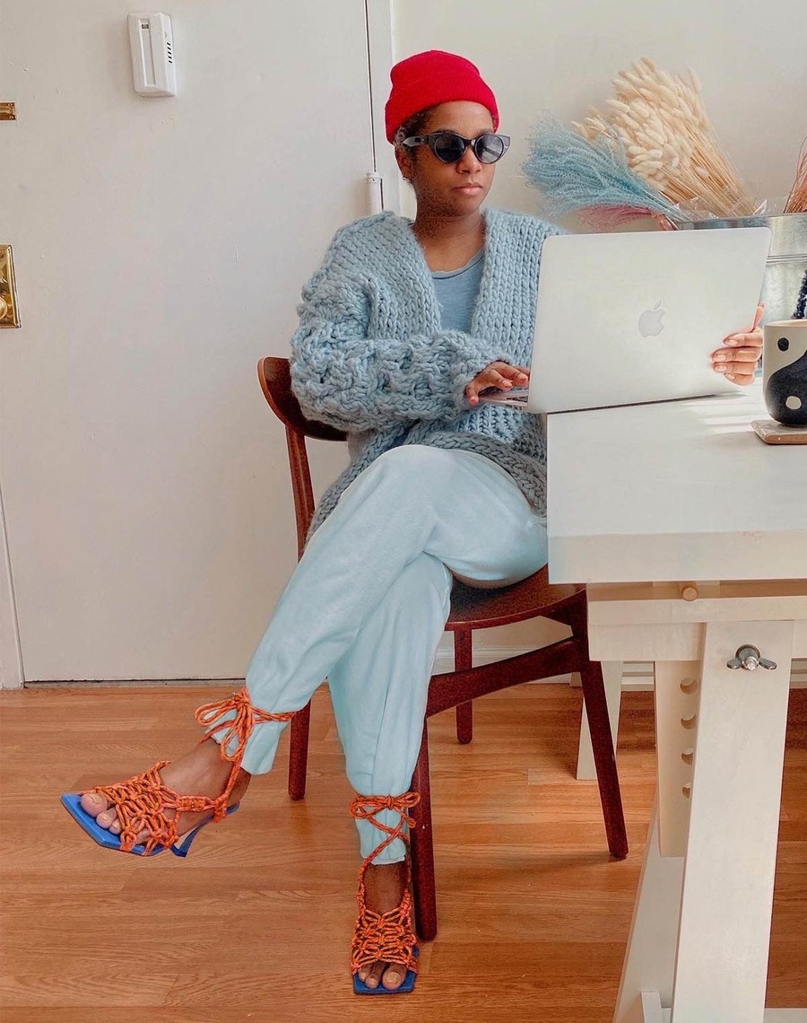 ELLIE OCEAN皮革凉鞋-2