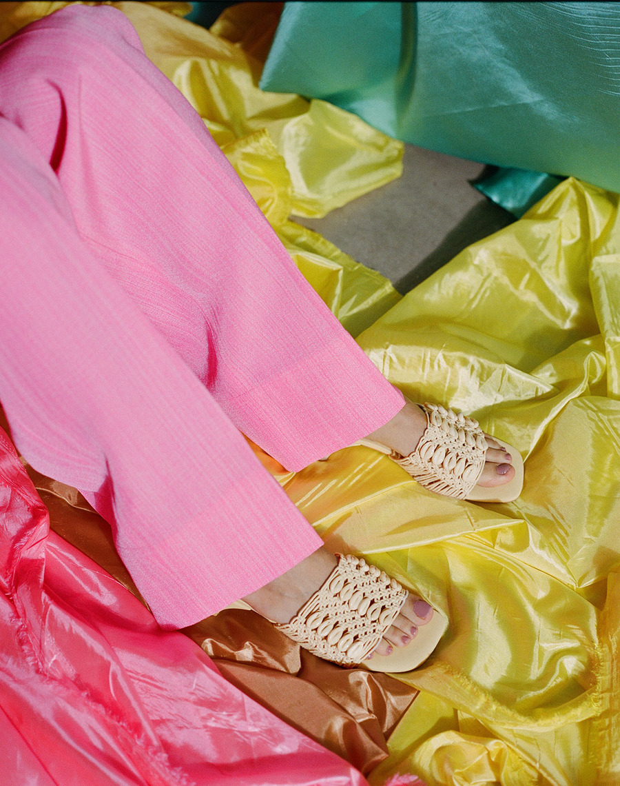 ELLIE OCEAN皮革凉鞋-2