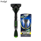 13usd Prodgf 1 Set asd photo show Pace 6 Men Manual Safety Razor Blades