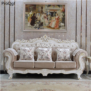 459usd Prodgf 1 set luxurious three people seat sofa
