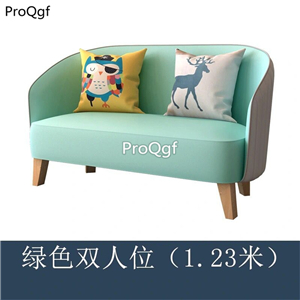 159usd Prodgf 1 Set 123cm length two people seat sofa tea shop use sofa