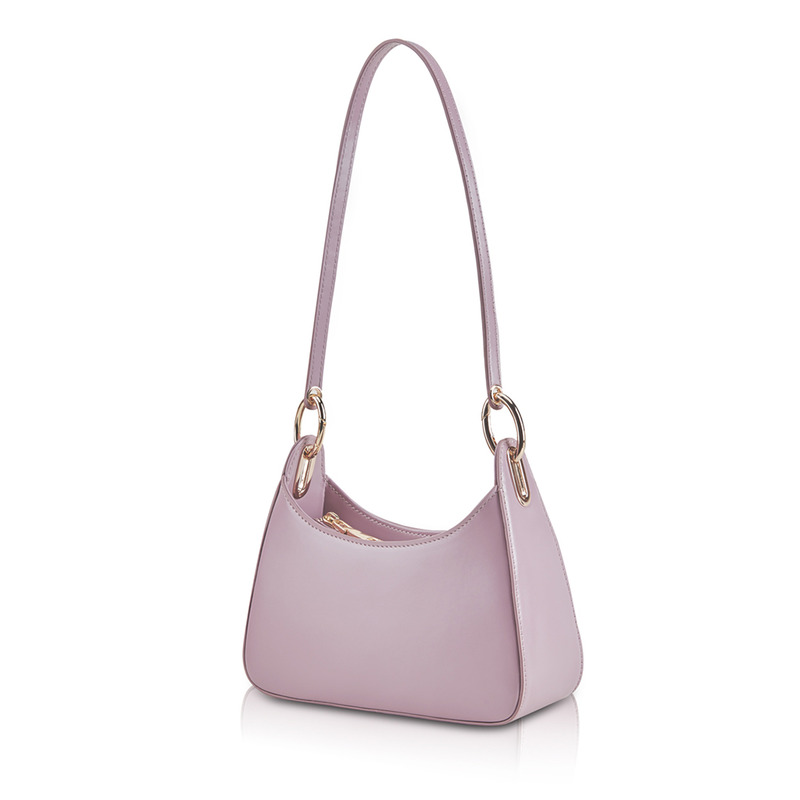 Luna 迷你新月包 - 香芋紫-4