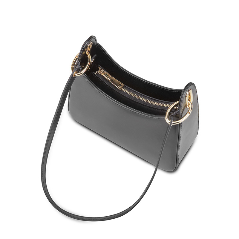 Luna 迷你新月包 - 黑色-3