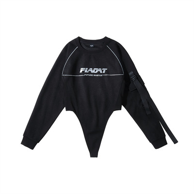 FLOAT 2020SS 机能跑步运动打底连体长袖T恤