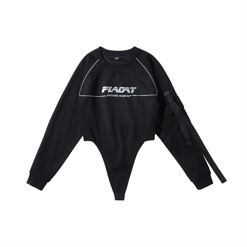 FLOAT 2020SS 机能跑步运动打底连体长袖T恤