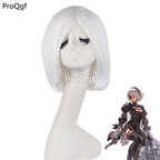 19usd wig Prodgf 1Pcs A Set white princess series Cosplay Costume product