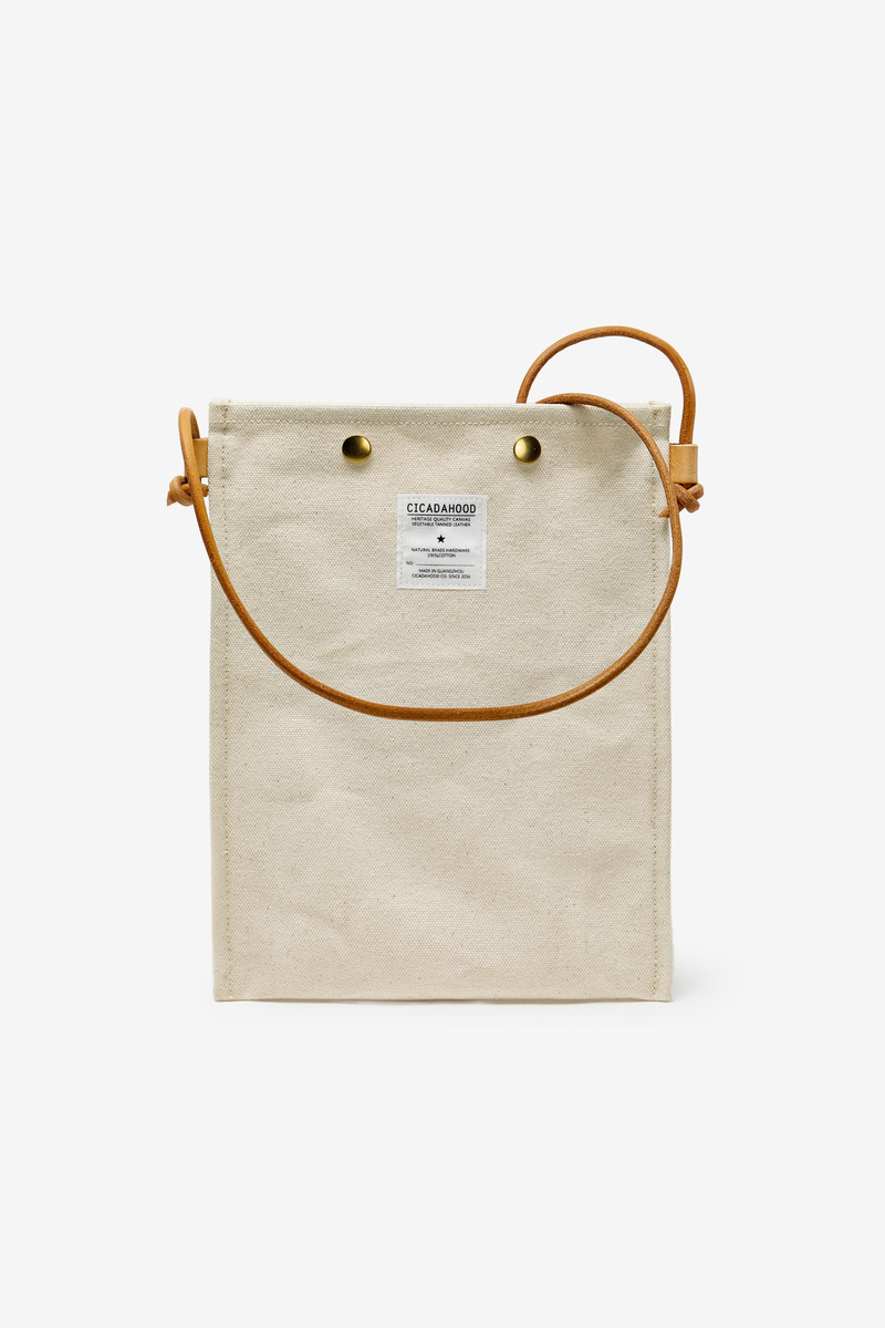 Canvas Leather Satchel-2