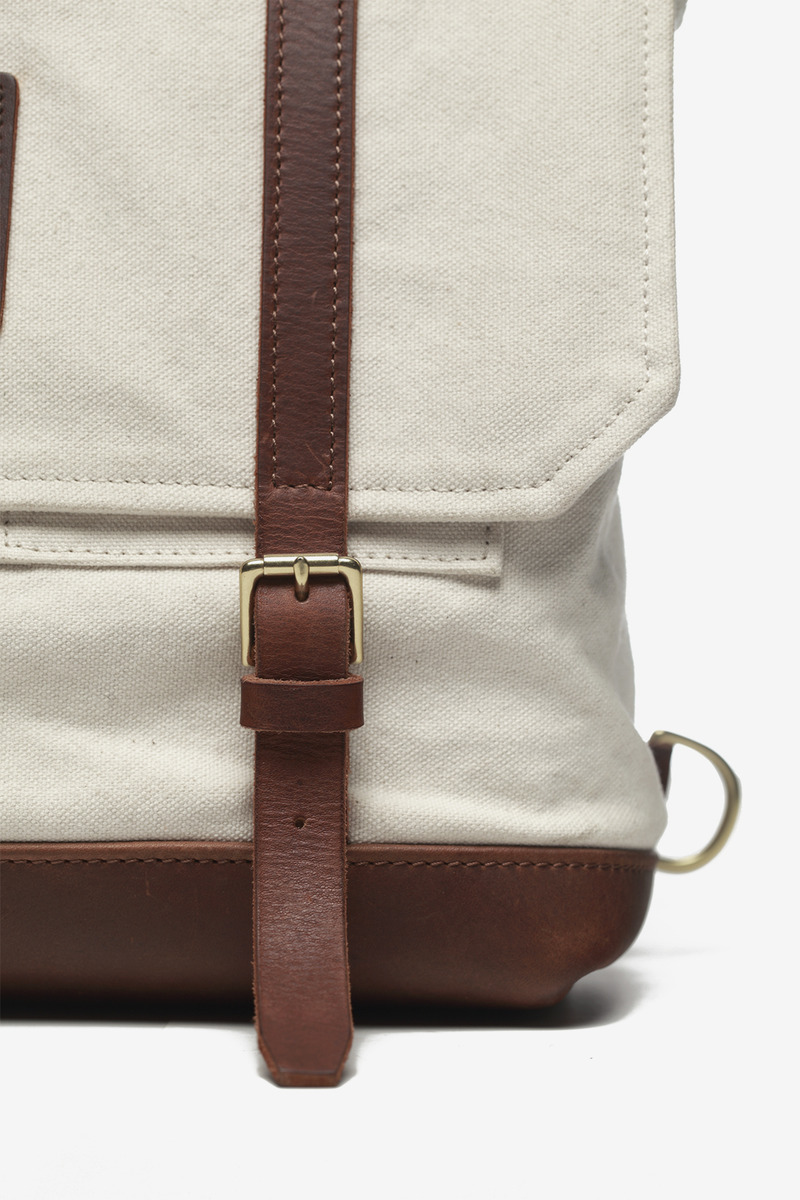 Heritage Military waxed canvas bag-3