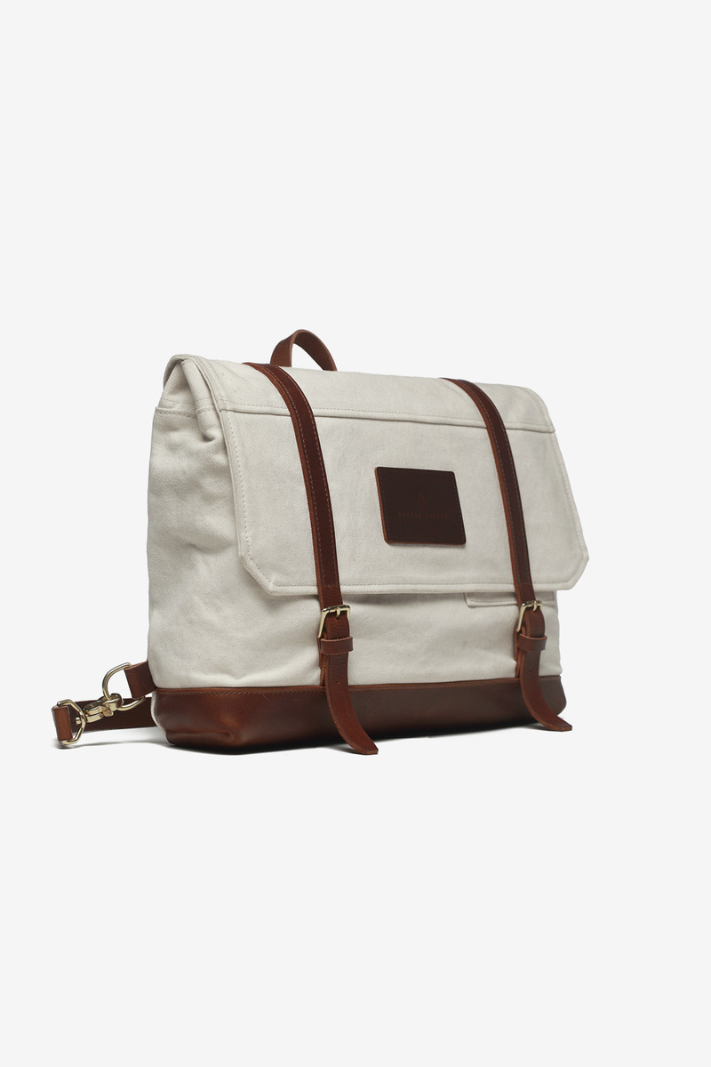 Heritage Military waxed canvas bag-5