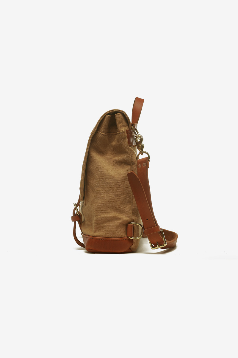 Heritage Military waxed canvas bag-2