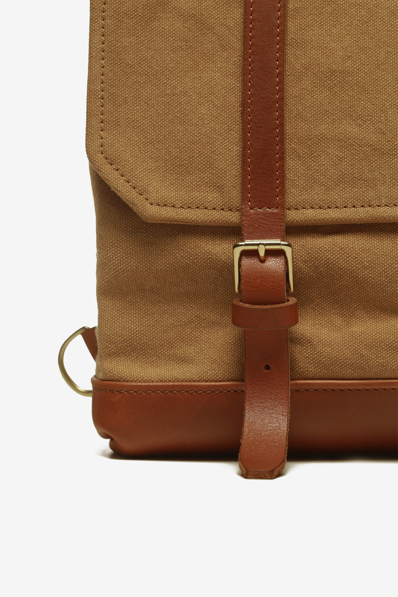 Heritage Military waxed canvas bag-3