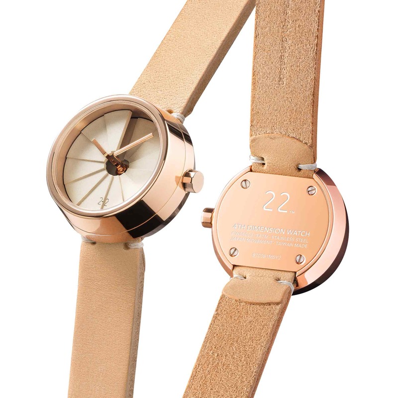 四度空间腕錶 30mm 奶茶款-2