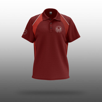 SCIE 女款Polo 衫 - Female Polo Shirt (FIRE-红）-旧款校服