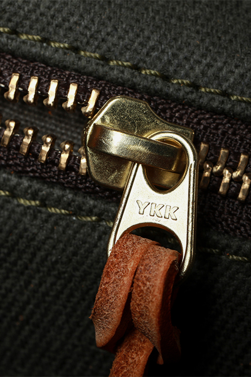 Heritege Military waxed canves bag-3