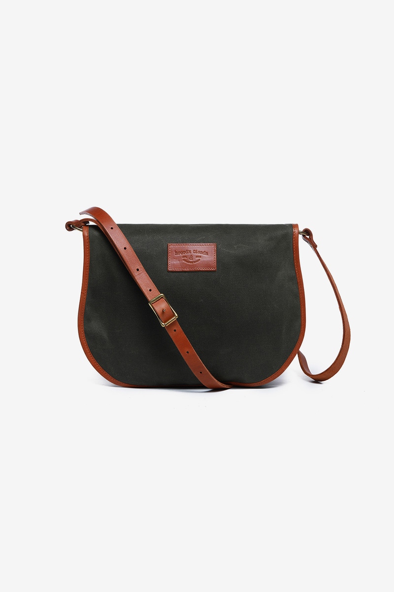Heritege Military waxed canves bag-5