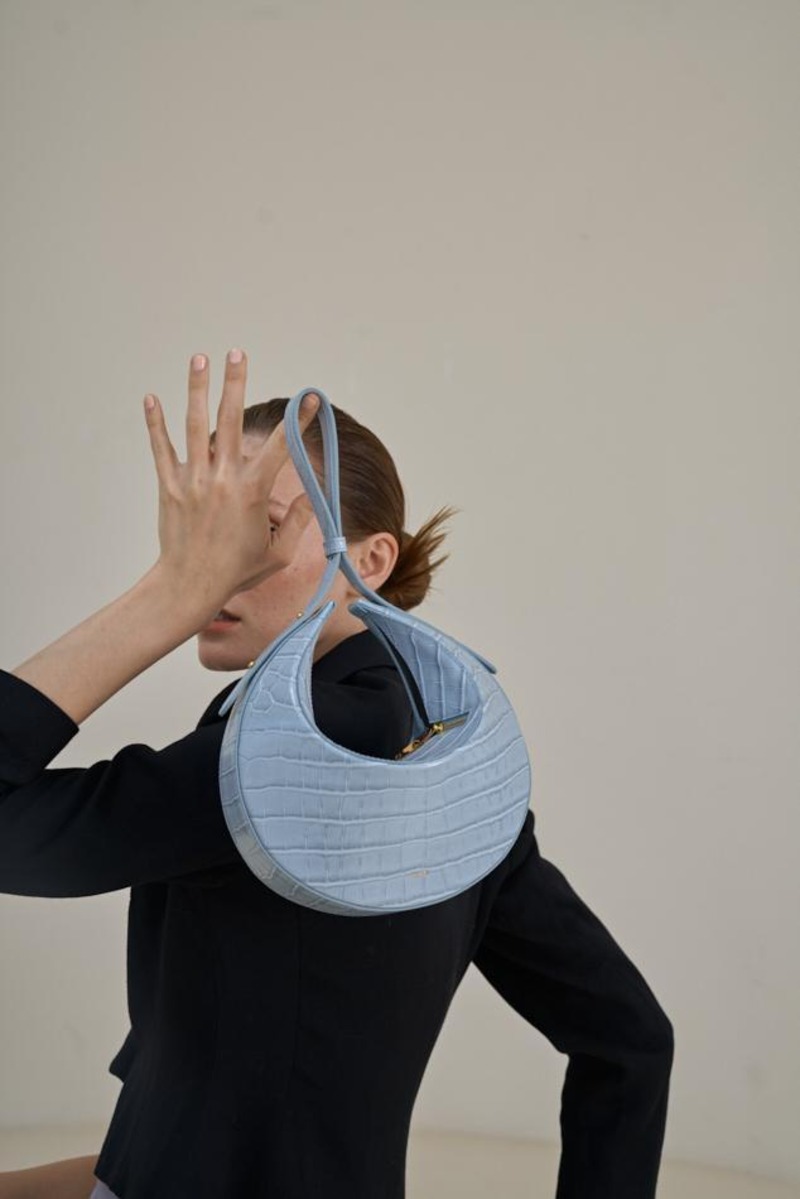 Rantan Bag - Yellow Croc-5