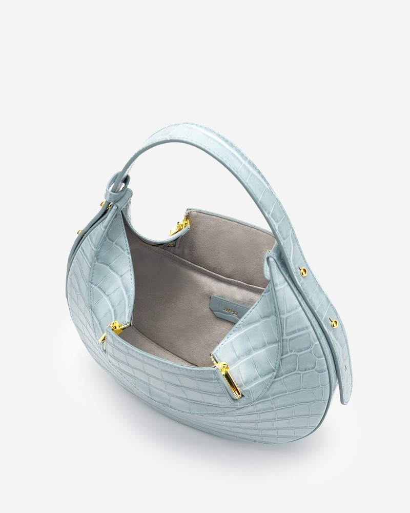 Rantan Bag - Yellow Croc-4