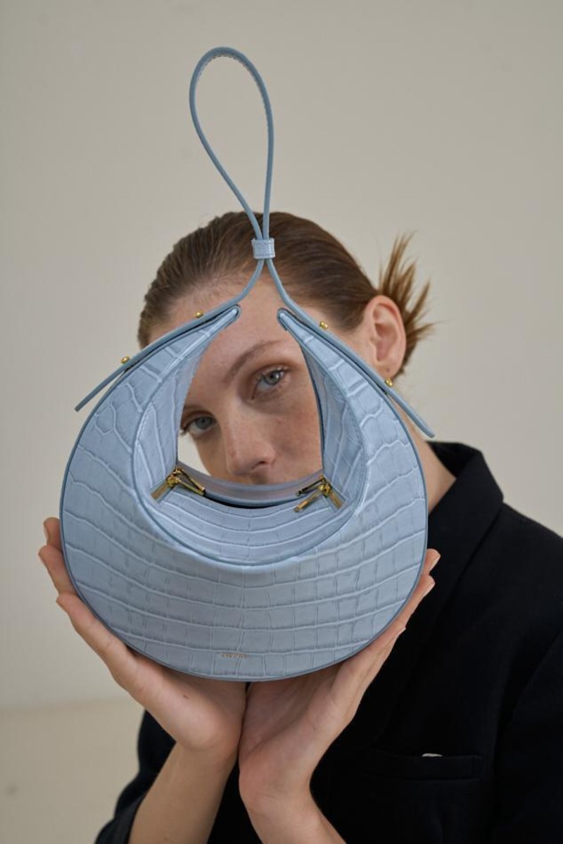 Rantan Bag - Yellow Croc-2