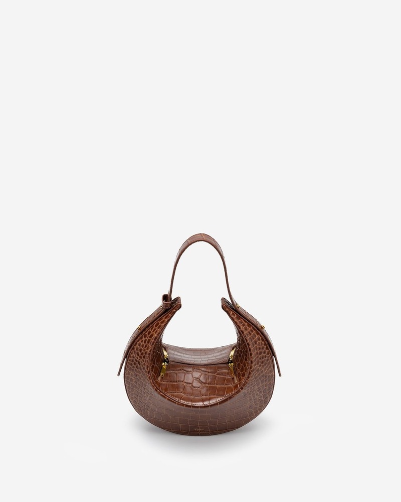 Rantan Bag - Yellow Croc-4