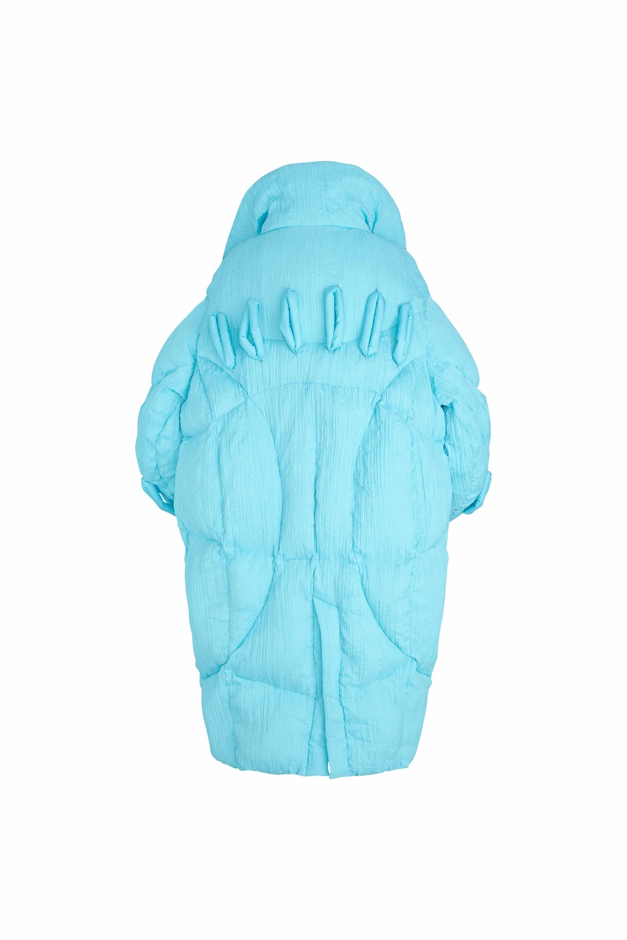 穿绳蛋形羽绒大衣-3