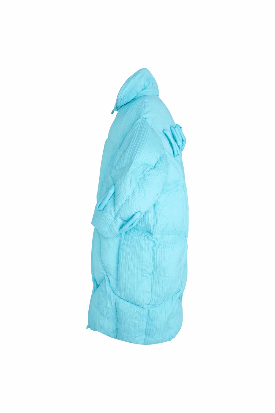 穿绳蛋形羽绒大衣-2