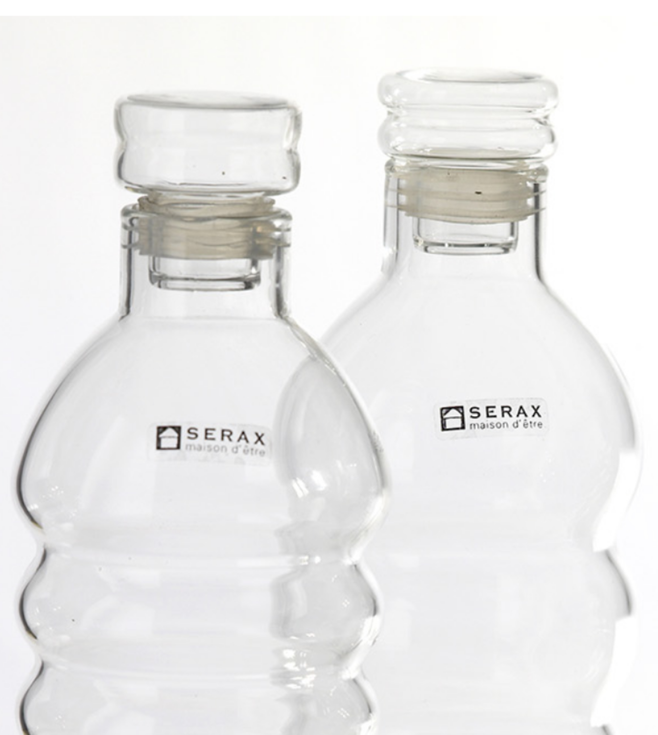 现货比利时进口Serax创意透明玻璃冷水壶凉水瓶矿泉水瓶塞小众-2