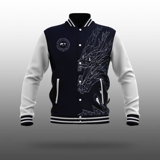 SCIE 运动夹克 - Varsity Jacket （WATER-蓝）-旧款校服