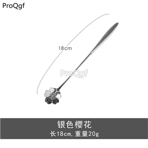 15usd Prodgf 5Pcs A Set japanese sakuraa shape spoon