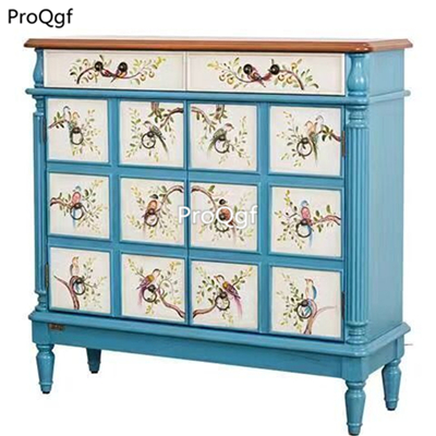 259usd Prodgf 1 Set 104*34*101cm sky blue creative ins cabinet