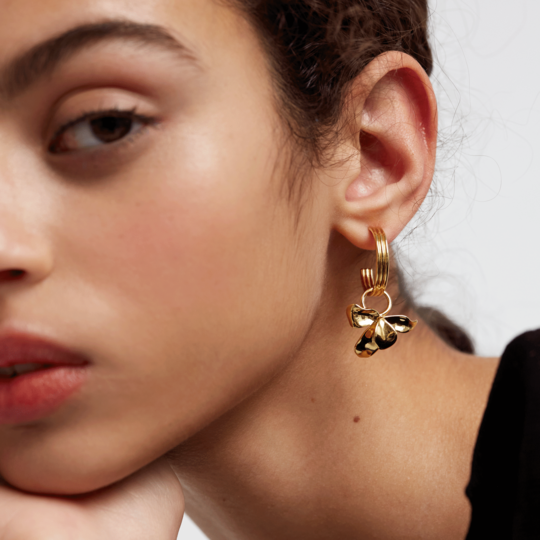 ESHA GOLD EARRINGS