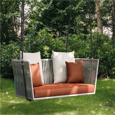 299usd Prodgf 1 Set  140*42*75cm two people seat Minshuku Hanging Chair