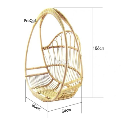 269usd Prodgf 1 Set 106*54*80cm Rattan Minshuku Hanging Chair