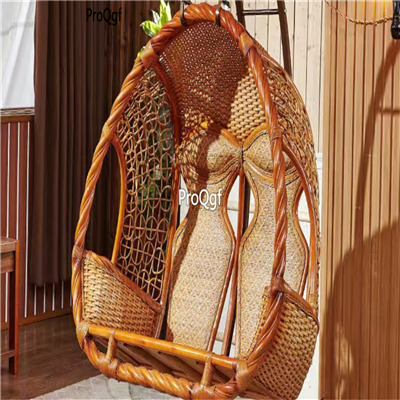 399usd Prodgf 1 Set 130*145*61cm two people seat Rattan Hanging Chair