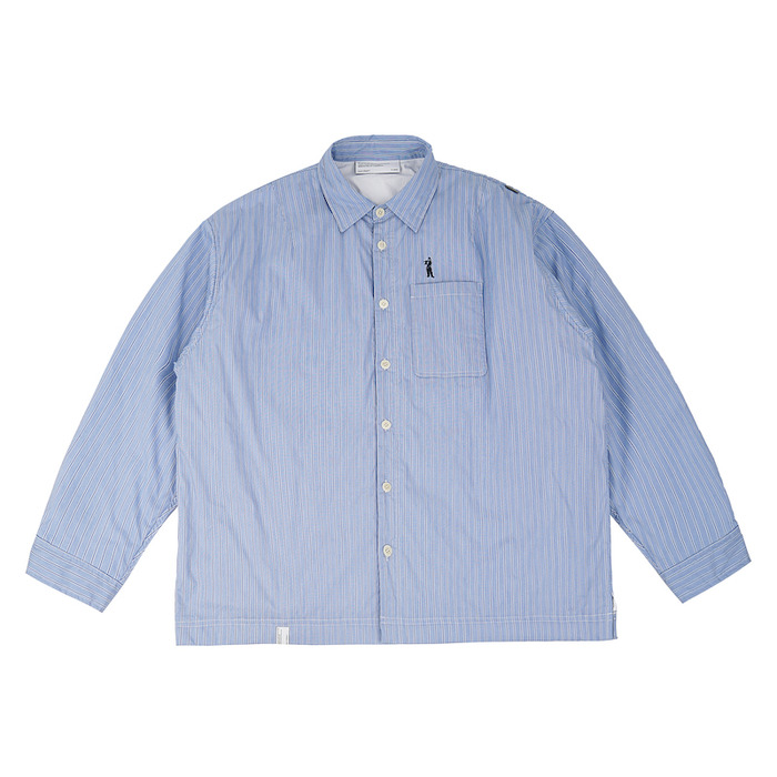 ATTEMPT AW20 吹笛少年刺绣衬衫外套