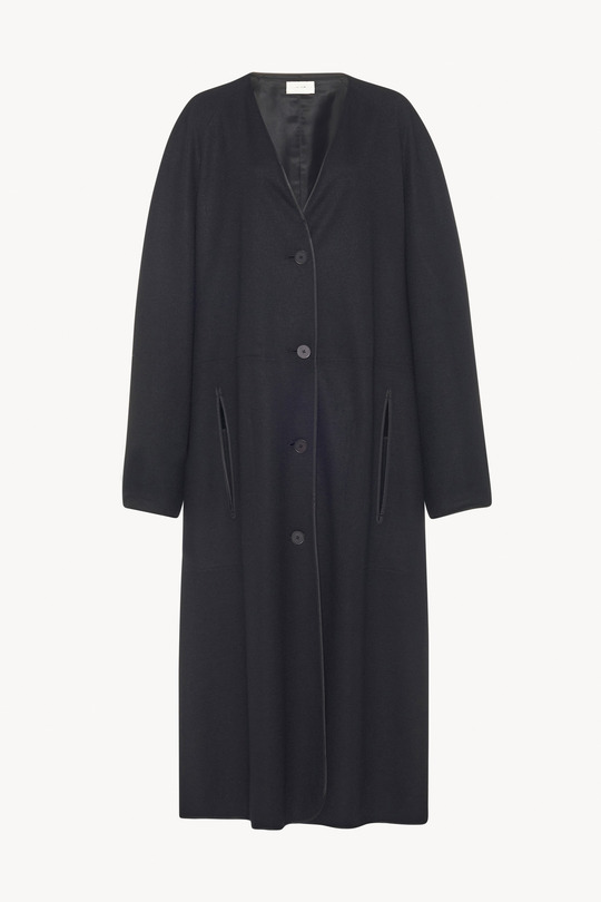 Yeli Coat in Viscose and Wool
