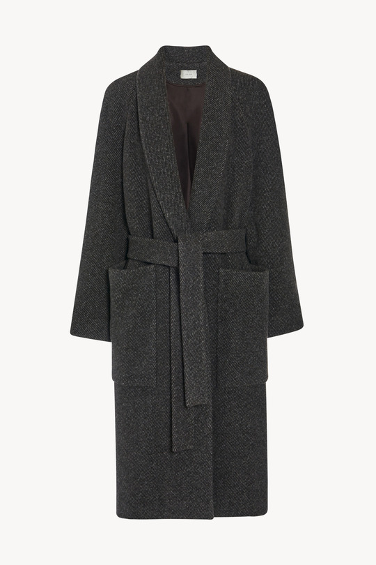 Yeli Coat in Viscose and Wool
