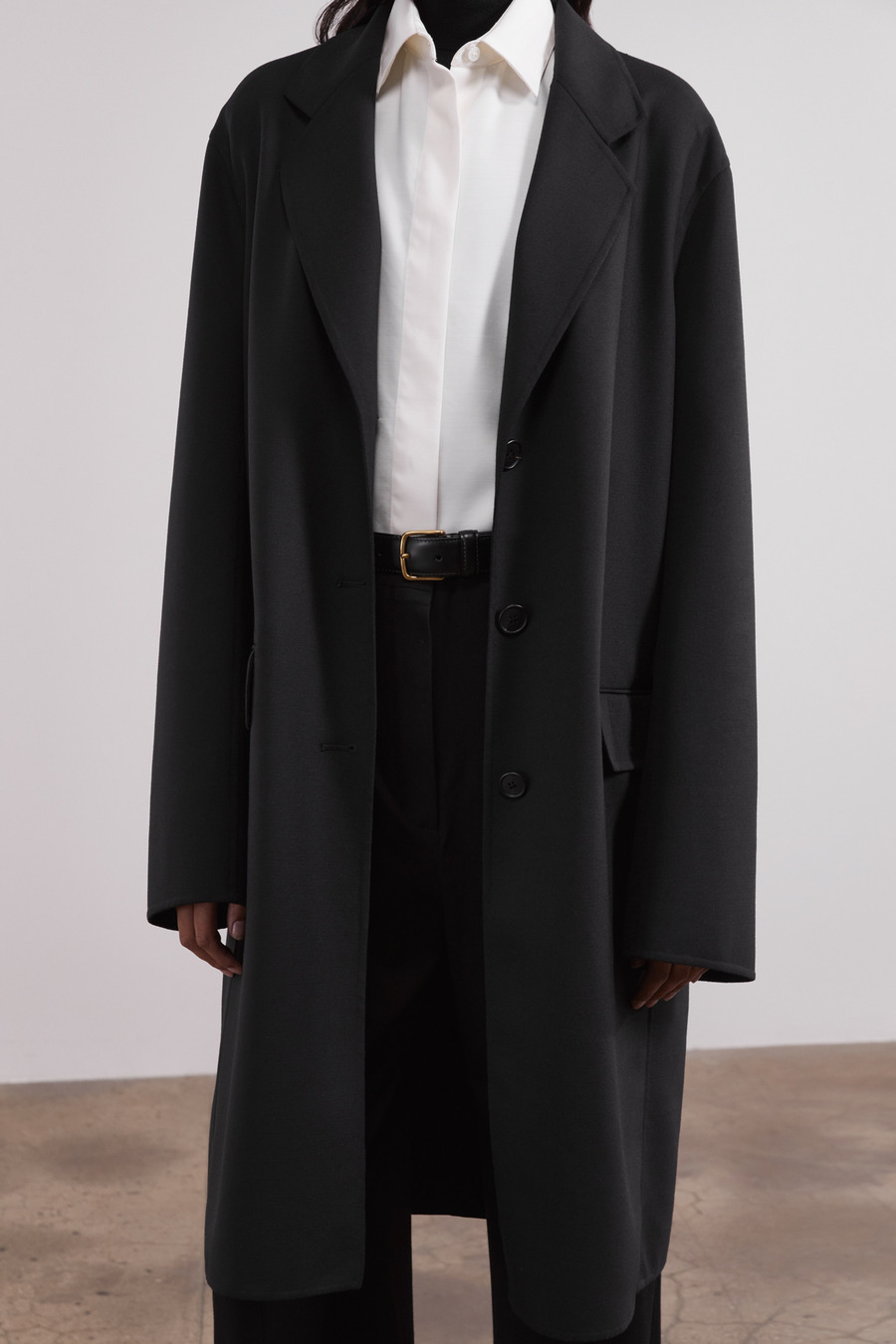 Yeli Coat in Viscose and Wool-2