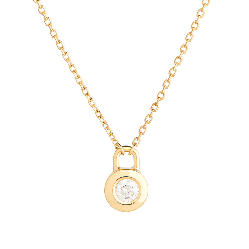 haven core circle 18k金镶嵌钻石 项链