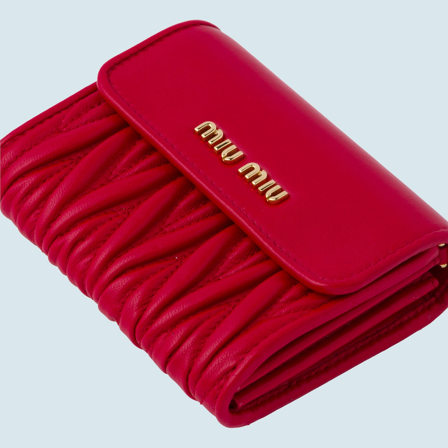 配肩带软羊革钱夹-4