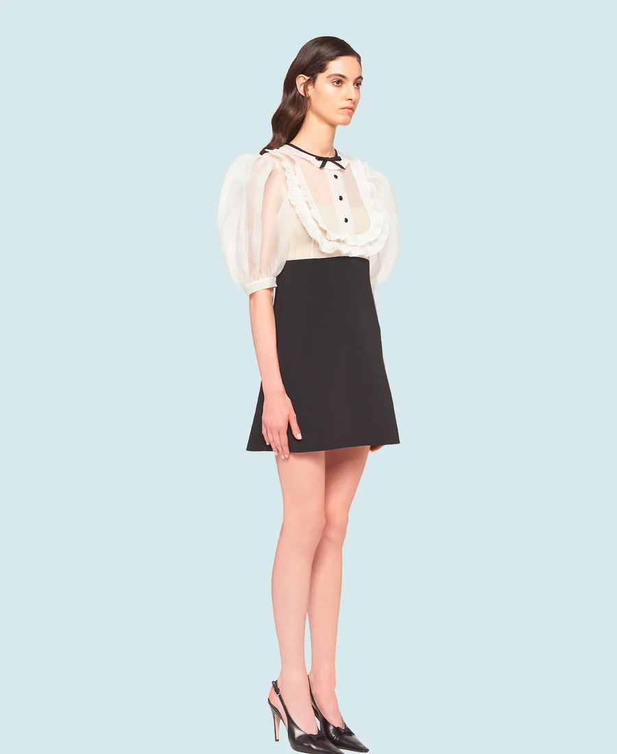 罗缎卡迪连衣裙-3