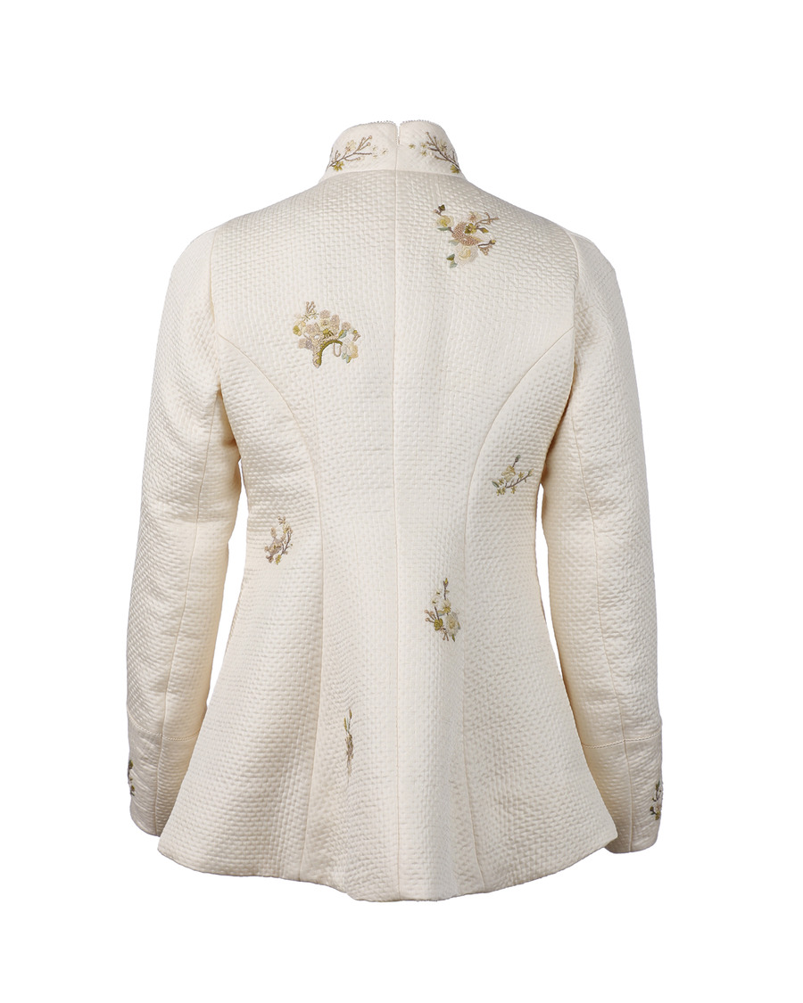 手工扣饰刺绣外套-2