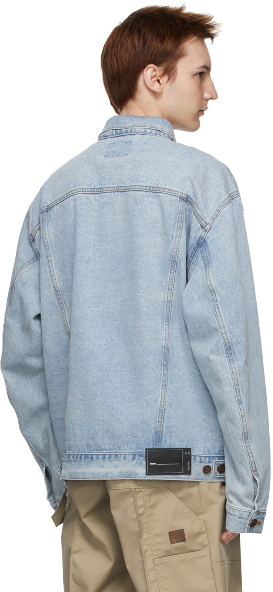 黑色 Double Question Mark 套头衫-3