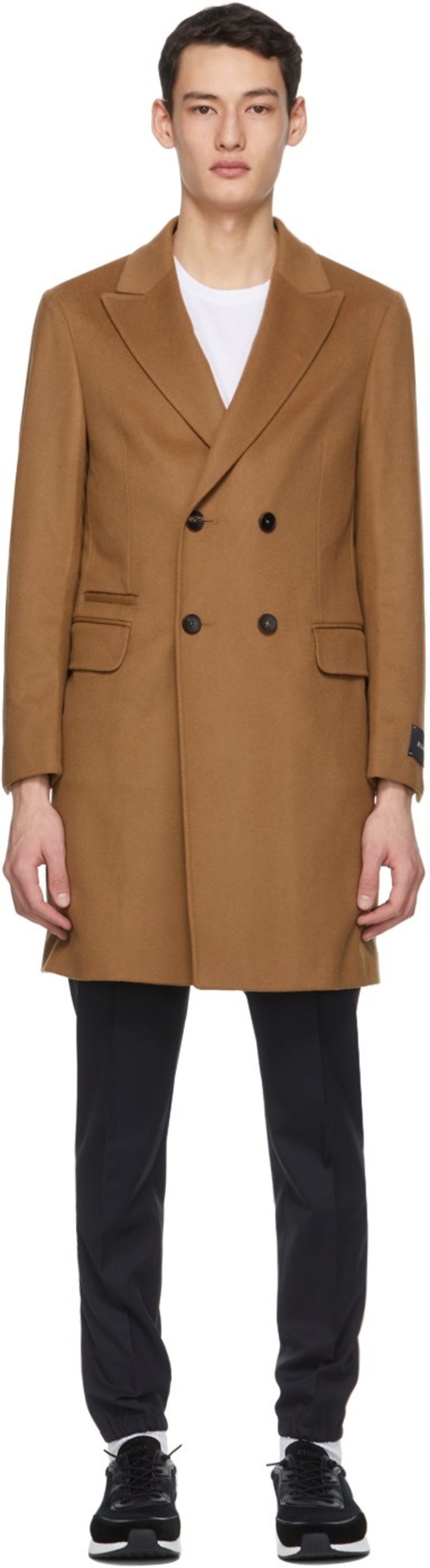 黑色 Double Question Mark 套头衫