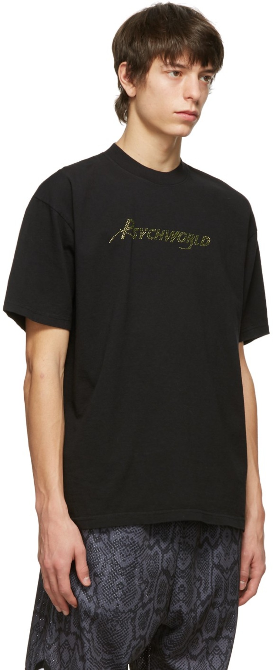 黑色 Double Question Mark 套头衫-2