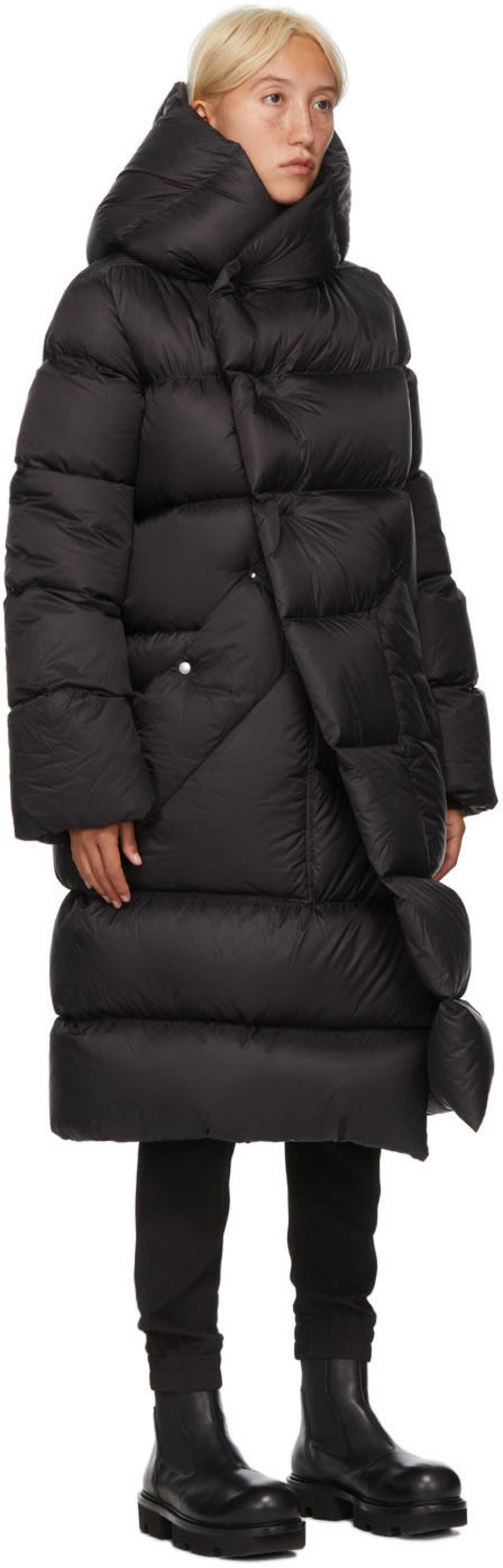 黑色 Double Question Mark 套头衫-2