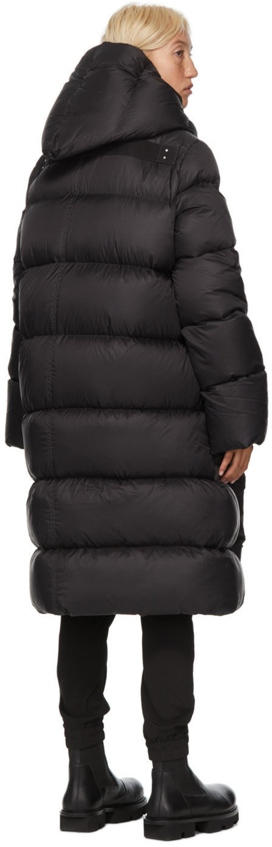 黑色 Double Question Mark 套头衫-3